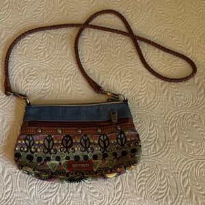 Sakroots Colorful Patterned Crossbody Bag